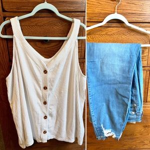 Sleeveless Sweater Top from Target